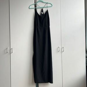 J crew black maxi dress, size 16